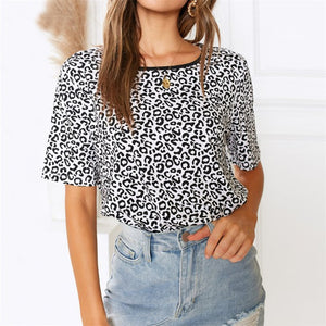 Leopard Printed T-Shirt